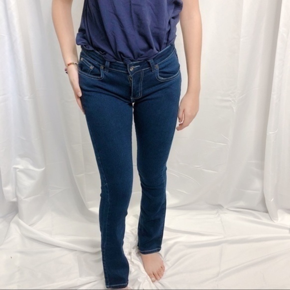 Low rise Dark was Jeans